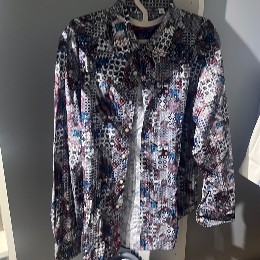Robert Graham Multicolor Patterned Shirt